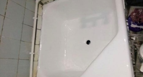 Обновление душевого поддона акрилом | Азнакаево